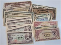 Foreign Paper Currency Lot