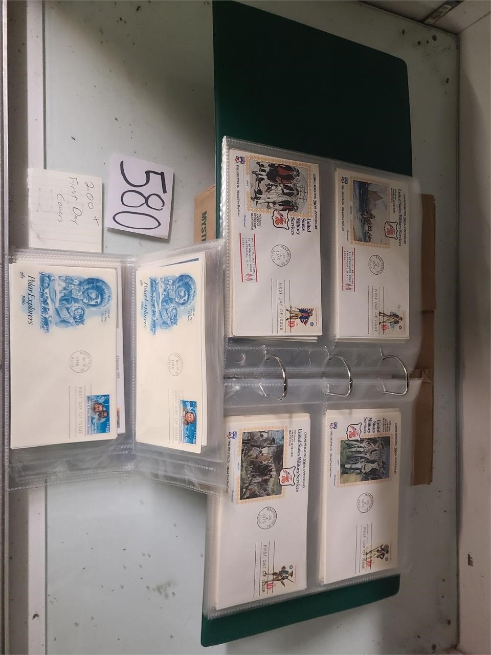 200 First day covers.