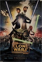 Star Wars The Clone Wars original double-sided mov