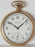 Antique "Burlington" 21 Jewel Pocket Watch
