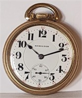Antique "Hamilton"  23 Jewel Pocket Watch "950"
