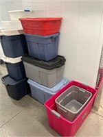 Assorted Storage Bins, Sterilite, Rubbermaid