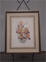 Framed Flower Nature Art Print