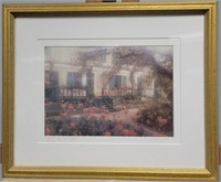 Pencil Signed photo "the museum of Claude Monet"