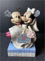 Mickey & Minnie Mouse Bride & Groom Figurine