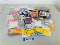 Fabric Scrap Bundles for Sewing or Crafting