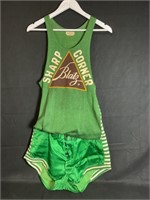 Vintage Blatz Sharp Corner Basketball Uniform