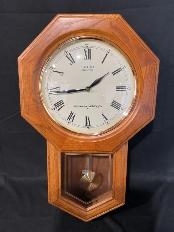 Seiko Quartz Pendulum Wall Clock