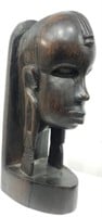 Vintage African Ethnic Carved Ebony Sculpture