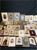 Huge Lot Of Antique Photos Beautiful Women