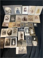 Large Lot of Children Photos & RPPC Postcards