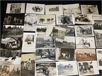 RPPC Post card Lot - Animals