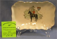 Canadian mounted police souvenir bowl