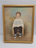 Original Vintage Painting by Omar M. Highley