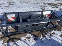 Unused 86” Skid Steer Dozer Blade/Snow Pusher