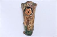 Weller Woodcraft Owl Wall Pocket