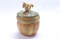 Weller Woodcraft Acorn/Squirrel Jar
