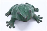 Antique Cast Iron Frog Bank