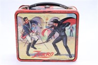 Vintage Zorro Aladdin Lunchbox w/Thermos
