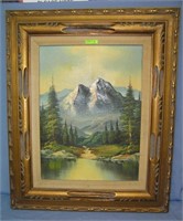 Artist signed oil on canvas signed Anderson