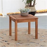Wood Patio Simple Side Table
