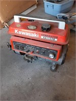 Kawasaki gas powered generator
