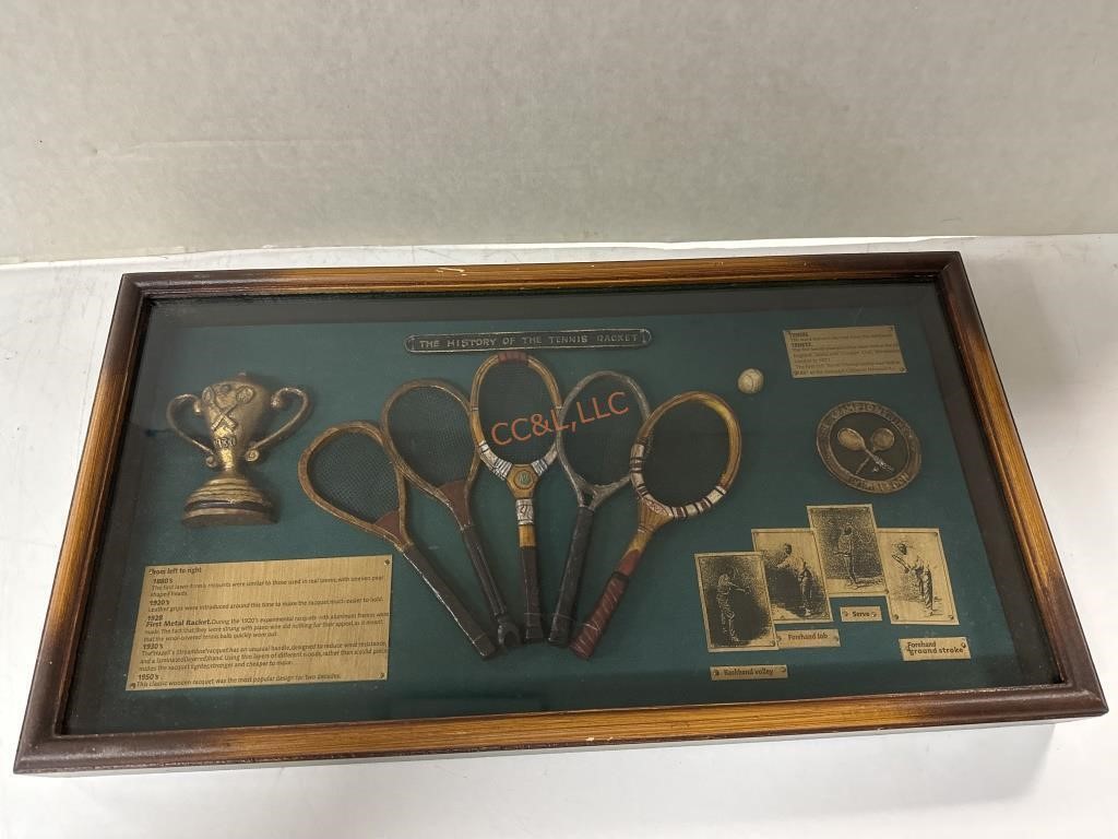 The History Of The Tennis Racket Shadow Box