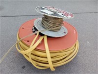 Spools of electrical wire
