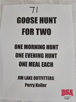 Goose Hunt for Two