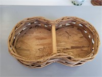 Hand Crafted Woven Buddy Basket Resale $40