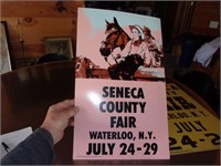 Seneca County Fair Waterloo NY poster
