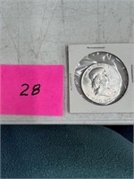 1953 Franklin 1/2 dollar