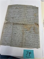 Antique documents