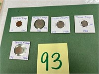 Trinidad and Tobago coins