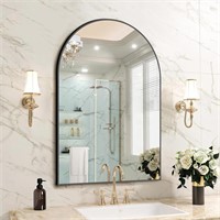 Arched Wall Mirror, 20"x28" Bathroom Mirror Wall