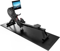 Powr Labs Rowing Machine Mat, Treadmill Mat for