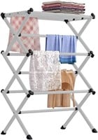 Household Indoor Folding Clothes Drying Rack, Dry