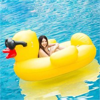 Yellow Rubber Duck Inflatable Floaty