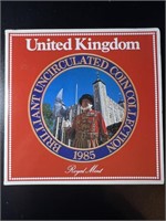 1985 Royal Mint UK Uncirculated Collection