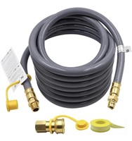 SUNEALY NATURAL GAS HOSE WITH QUICK CONNECT