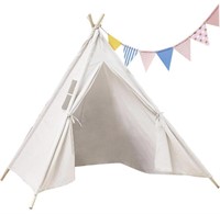 NASSMOSSE KIDS FOLDABLE TENT WITH WINDOW (WHITE