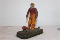 Antique Mechanical Football Kicker