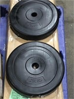 WEIGHTS 25LB 2WEIGHTS
