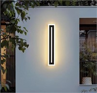 QHIUAT 23.6IN OUTDOOR WALL LIGHT