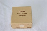 Vintage Linden Black Forest Travel Clock