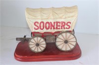 Sooners Covered Wagon Figurine
