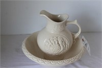 Washbasin and Pitcher