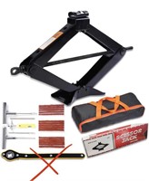 LDVROH CAR JACK AND ACCESSORIES (BLACK) 6600LBS