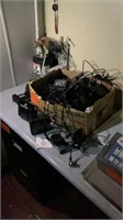 Box Of Drive Through Headsets & Miscellaneous