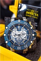 Invicta 52mm Subaqua Noma VII Swiss Quartz Blue